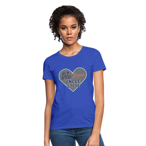 We Love Uncle Steve - Women's - royal blue
