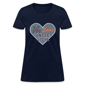 We Love Uncle Steve - Women's - navy