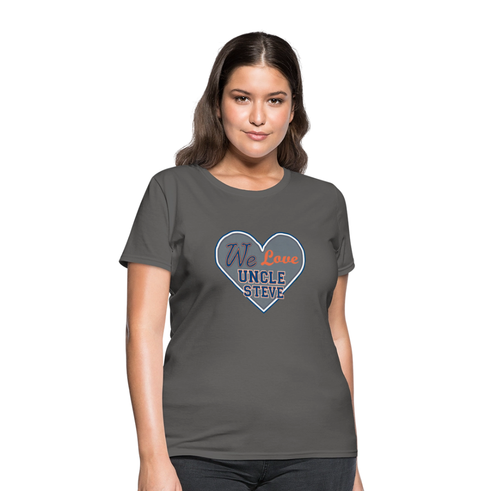 We Love Uncle Steve - Women's - charcoal