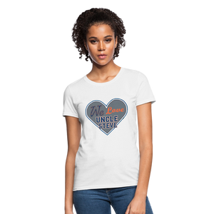 We Love Uncle Steve - Women's - white