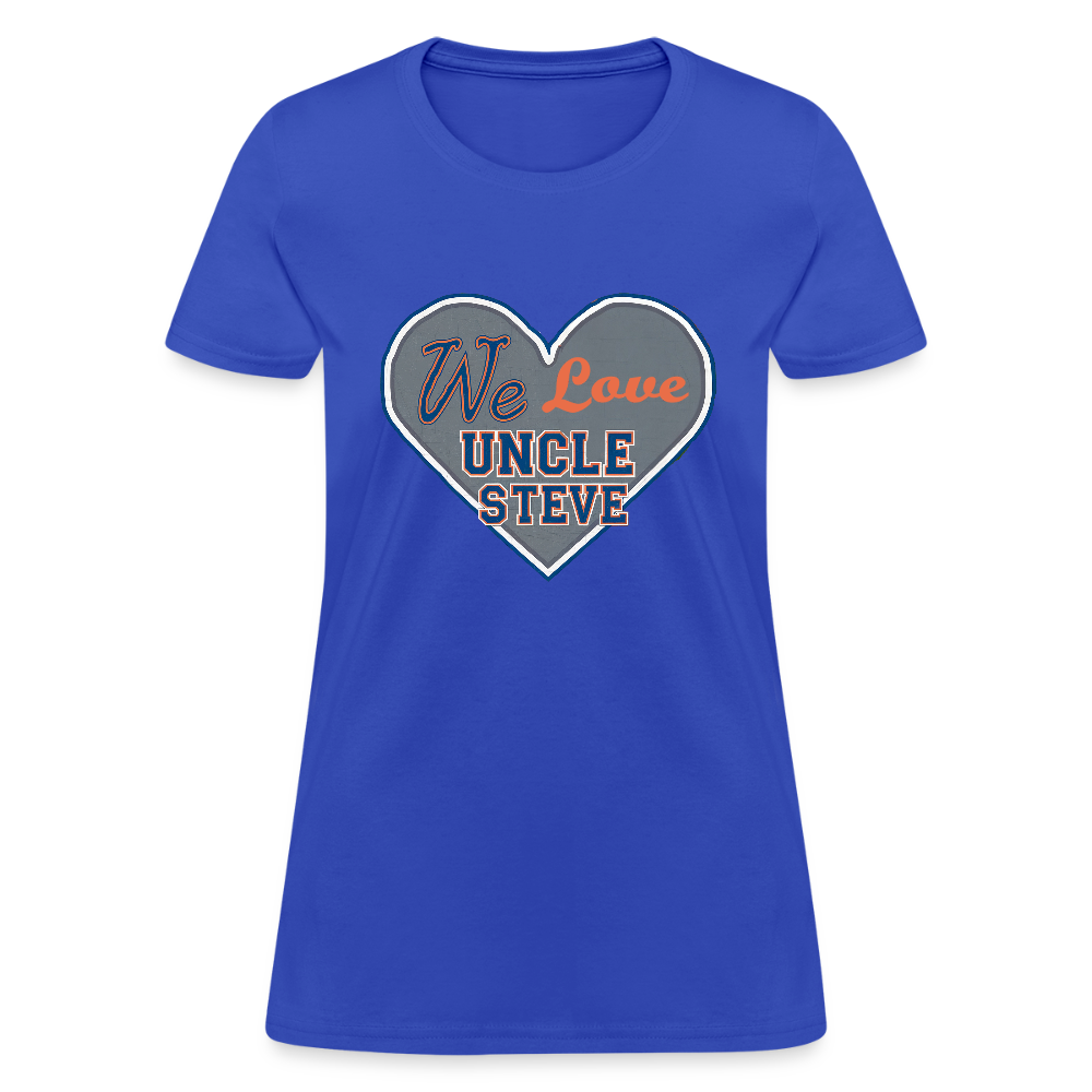 We Love Uncle Steve - Women's - royal blue