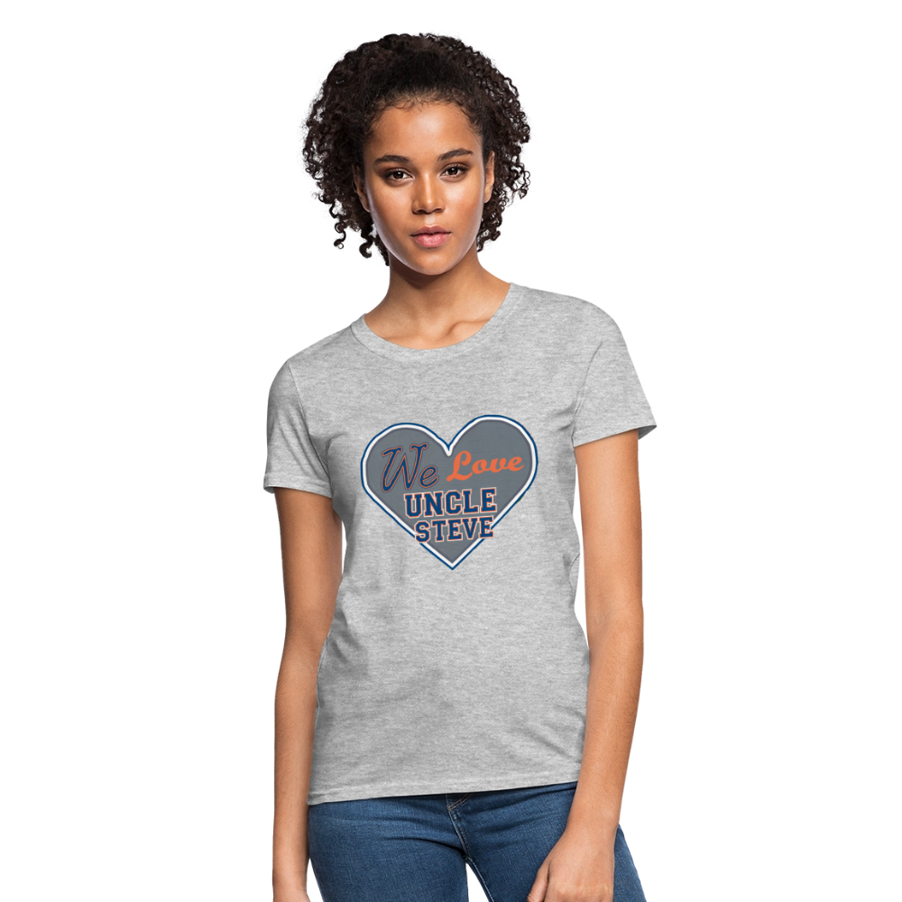 We Love Uncle Steve - Women's - heather gray