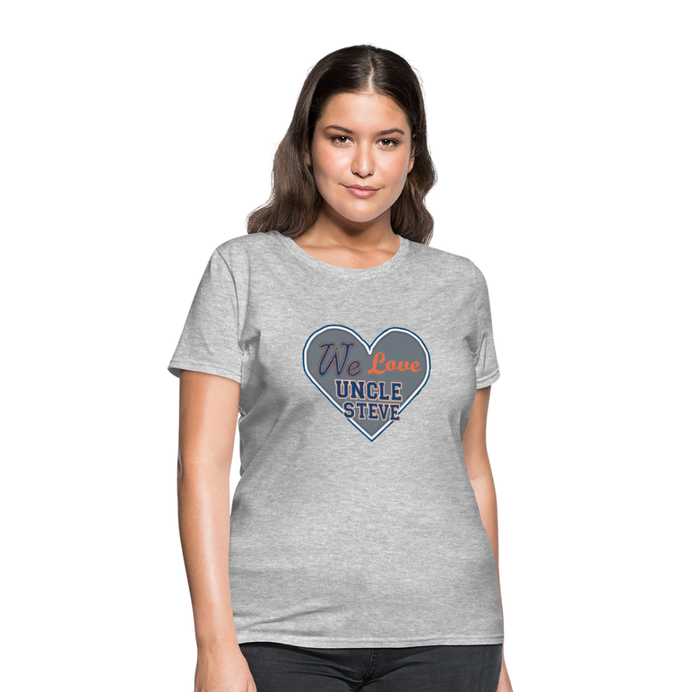 We Love Uncle Steve - Women's - heather gray