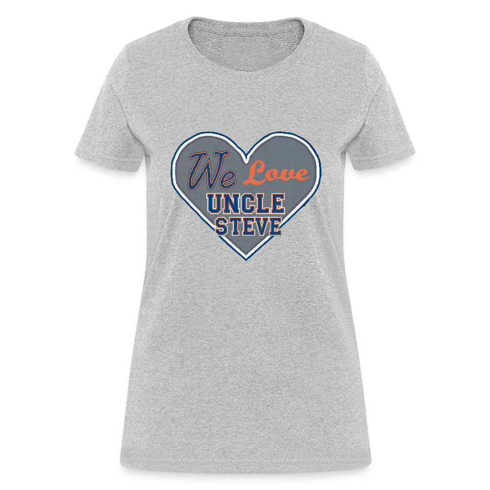 We Love Uncle Steve - Women's - heather gray