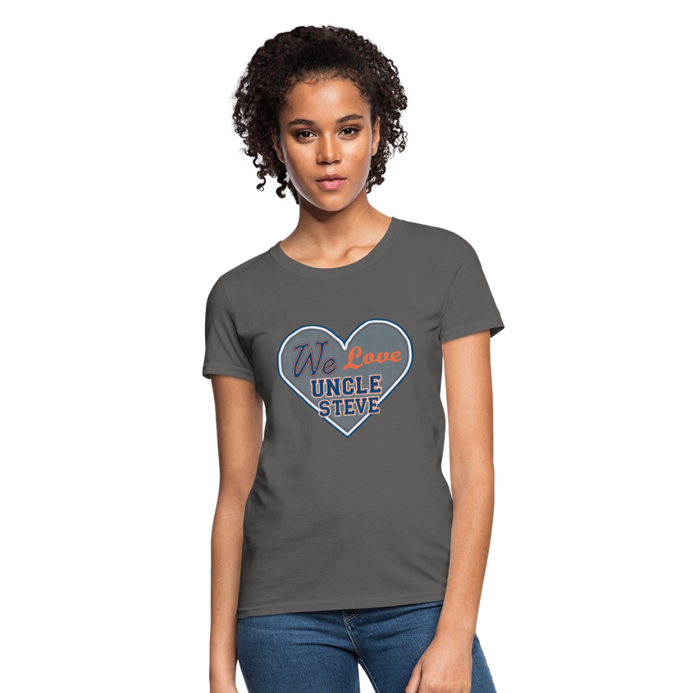 We Love Uncle Steve - Women's - charcoal