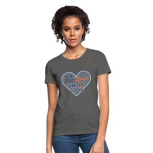 We Love Uncle Steve - Women's - charcoal