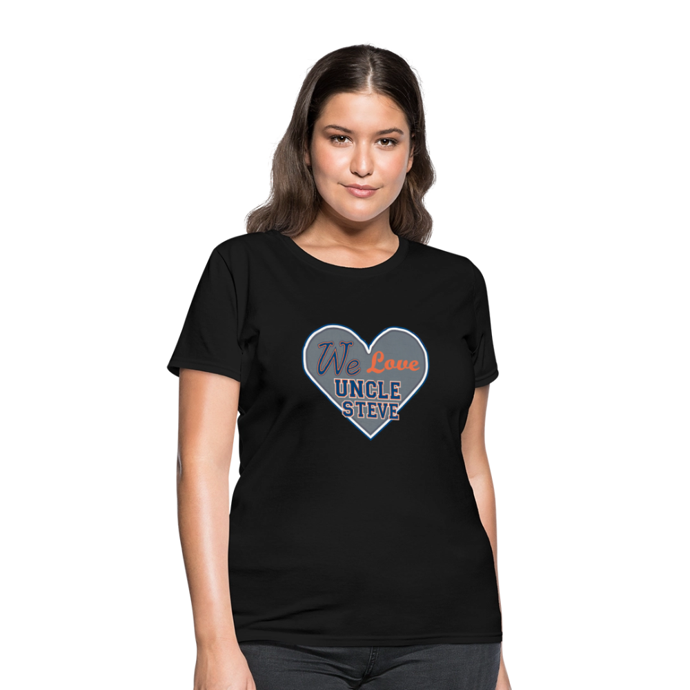 We Love Uncle Steve - Women's - black