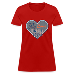 We Love Uncle Steve - Women's - red