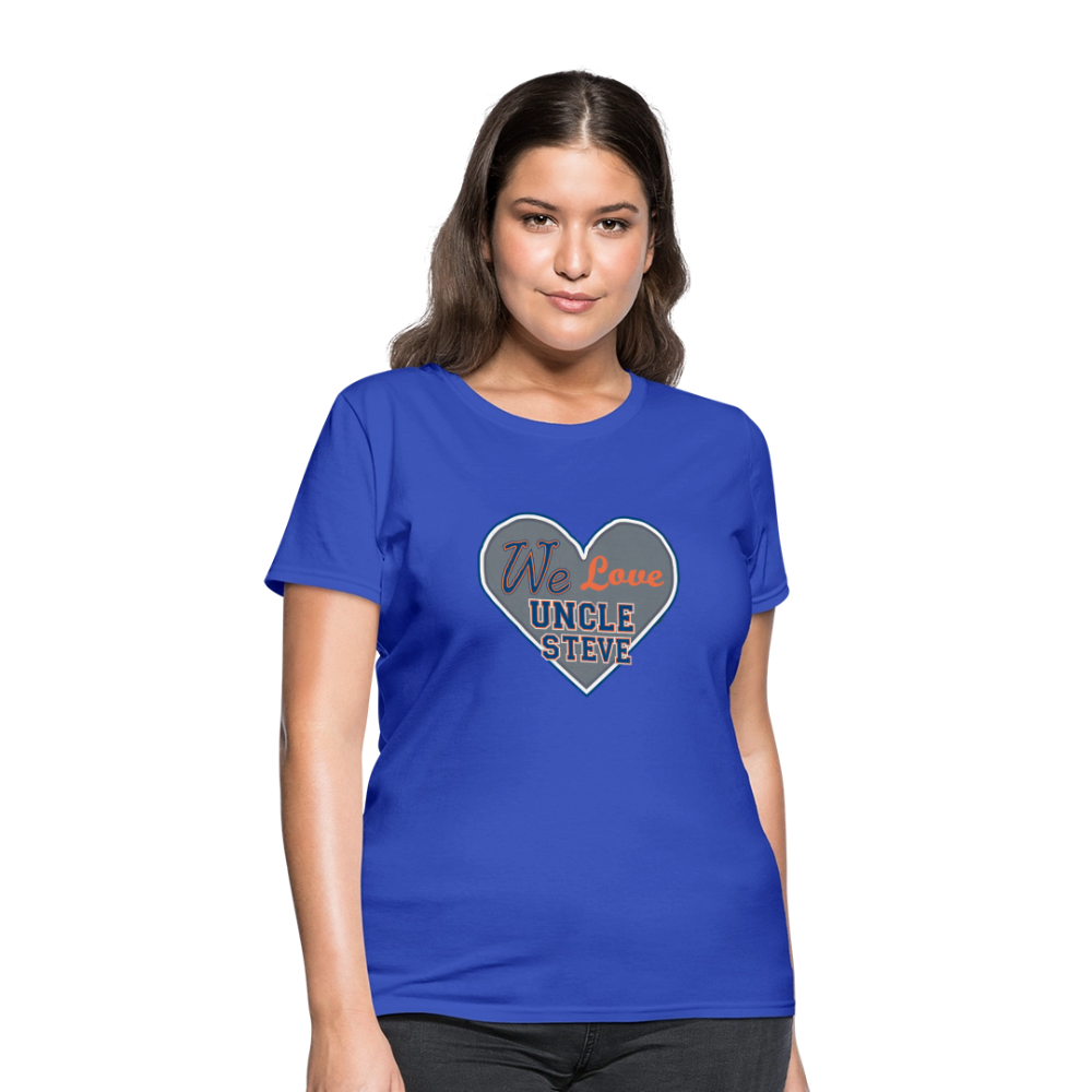 We Love Uncle Steve - Women's - royal blue